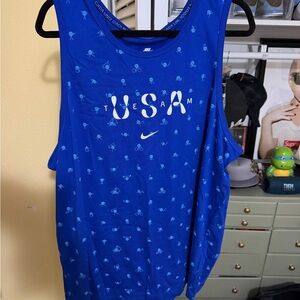 Nike men’s XXL team USA tank top new no tags